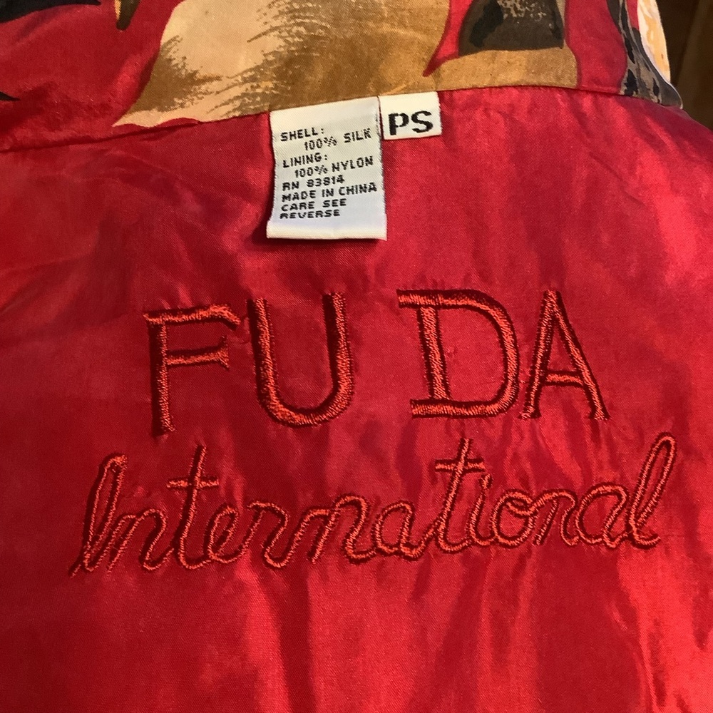 Fuda International‎ Floral Silk Women's Jacket - Picture 9 of 9